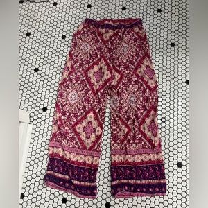 Shein bohemian Flowy beach pants size Juniors XL